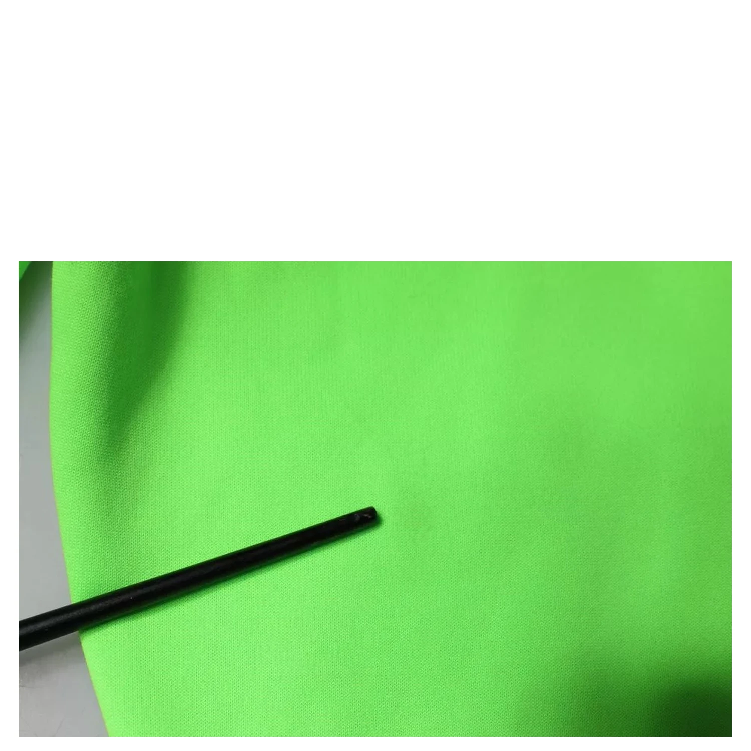 Neon Green Polyester Cargo Jogger Sweatpants Pants