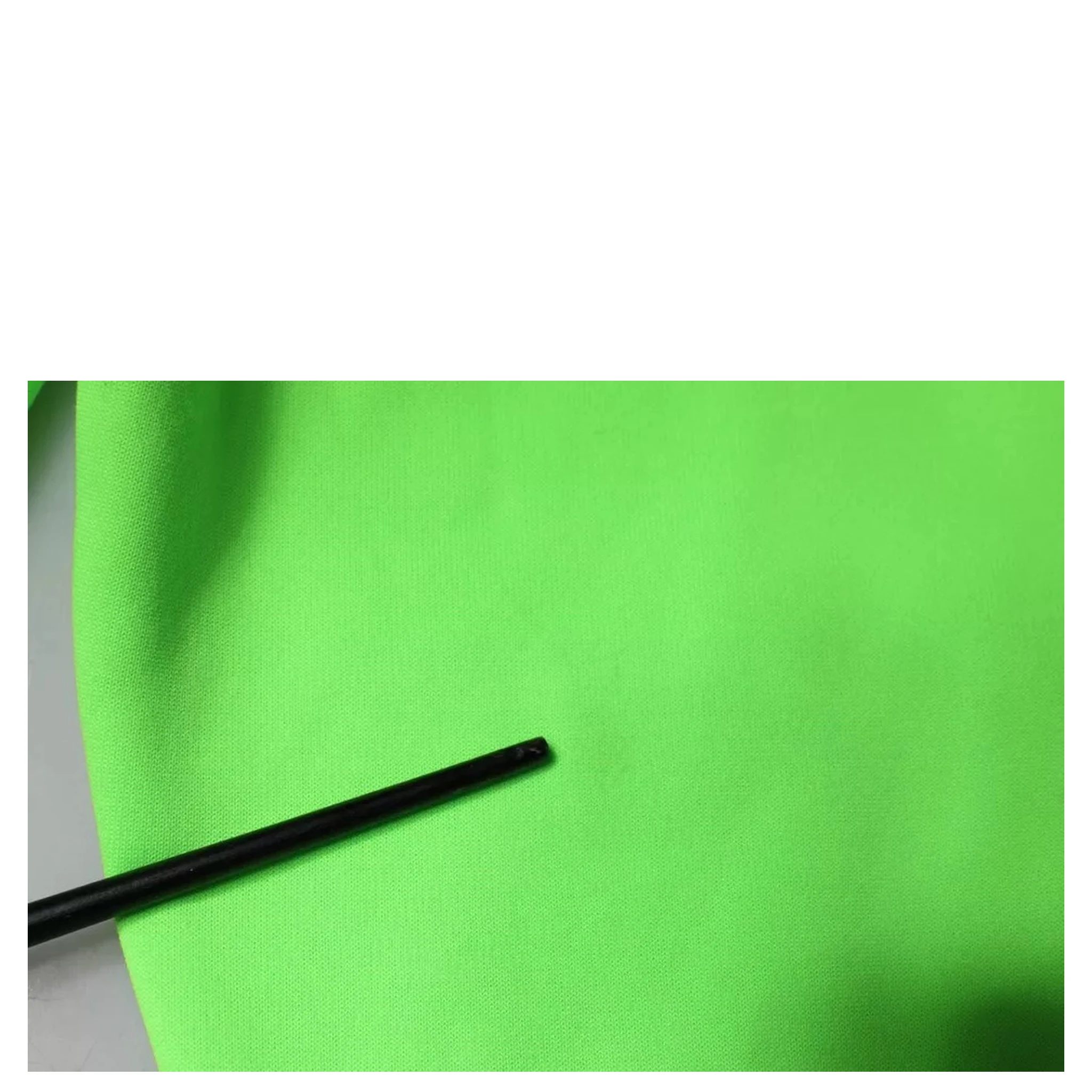 Neon Green Polyester Cargo Jogger Sweatpants Pants