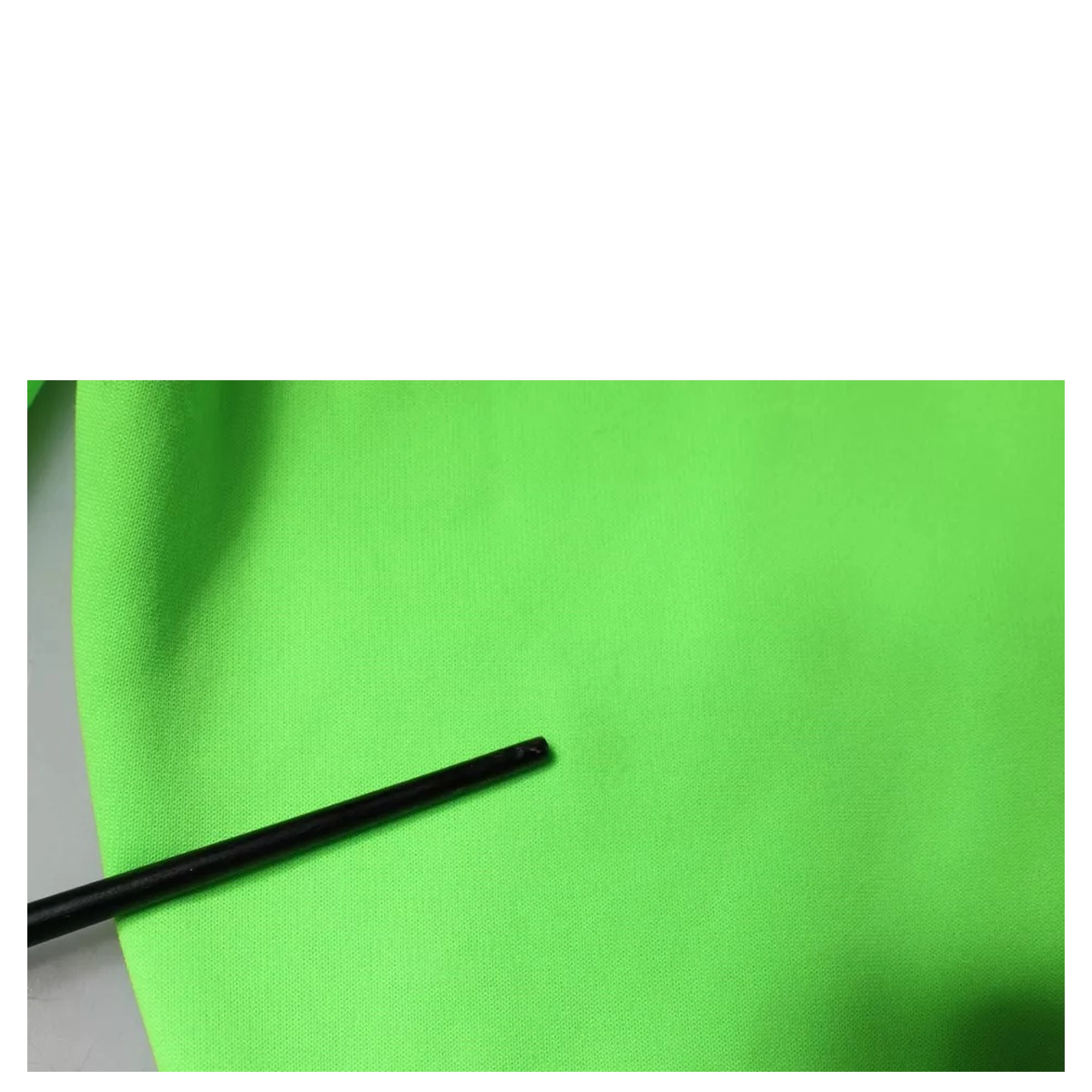 Neon Green Polyester Cargo Jogger Sweatpants Pants