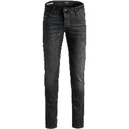 Black Organic Cotton Skinny Jeans
