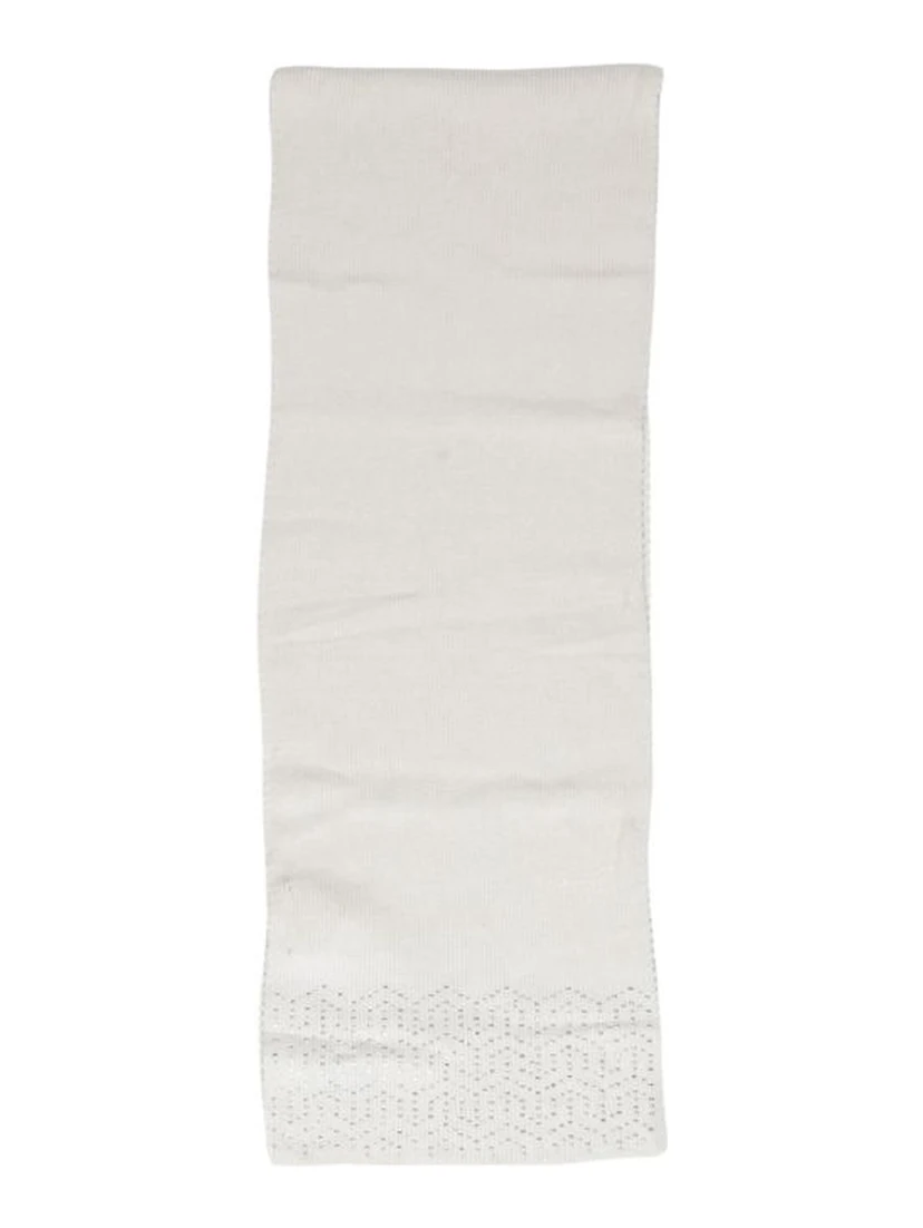 Beige Polyester Scarf
