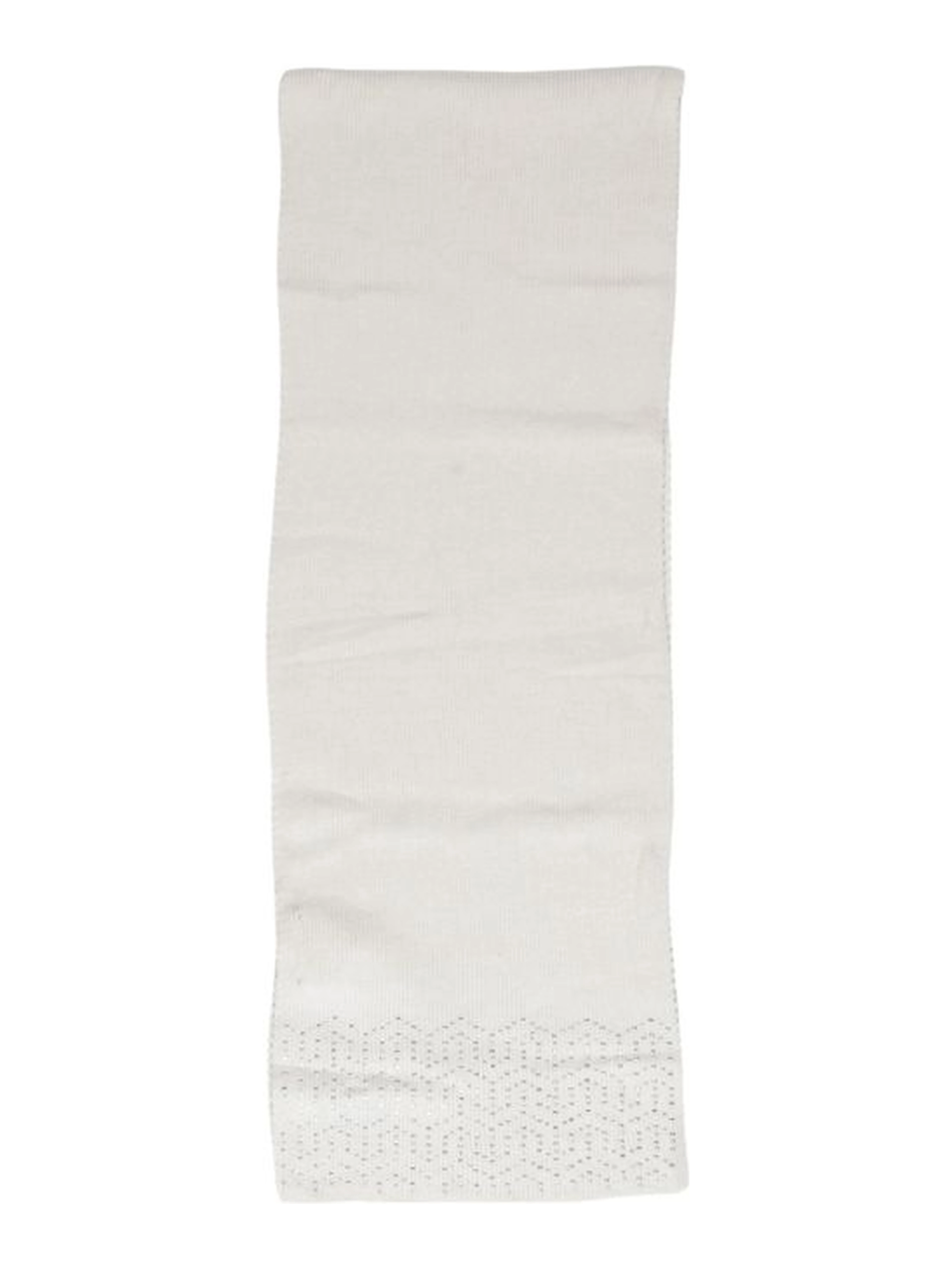 Beige Polyester Scarf