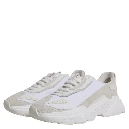 White Leather Daymaster Low Top Sneaker Shoes