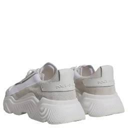 White Leather Daymaster Low Top Sneaker Shoes