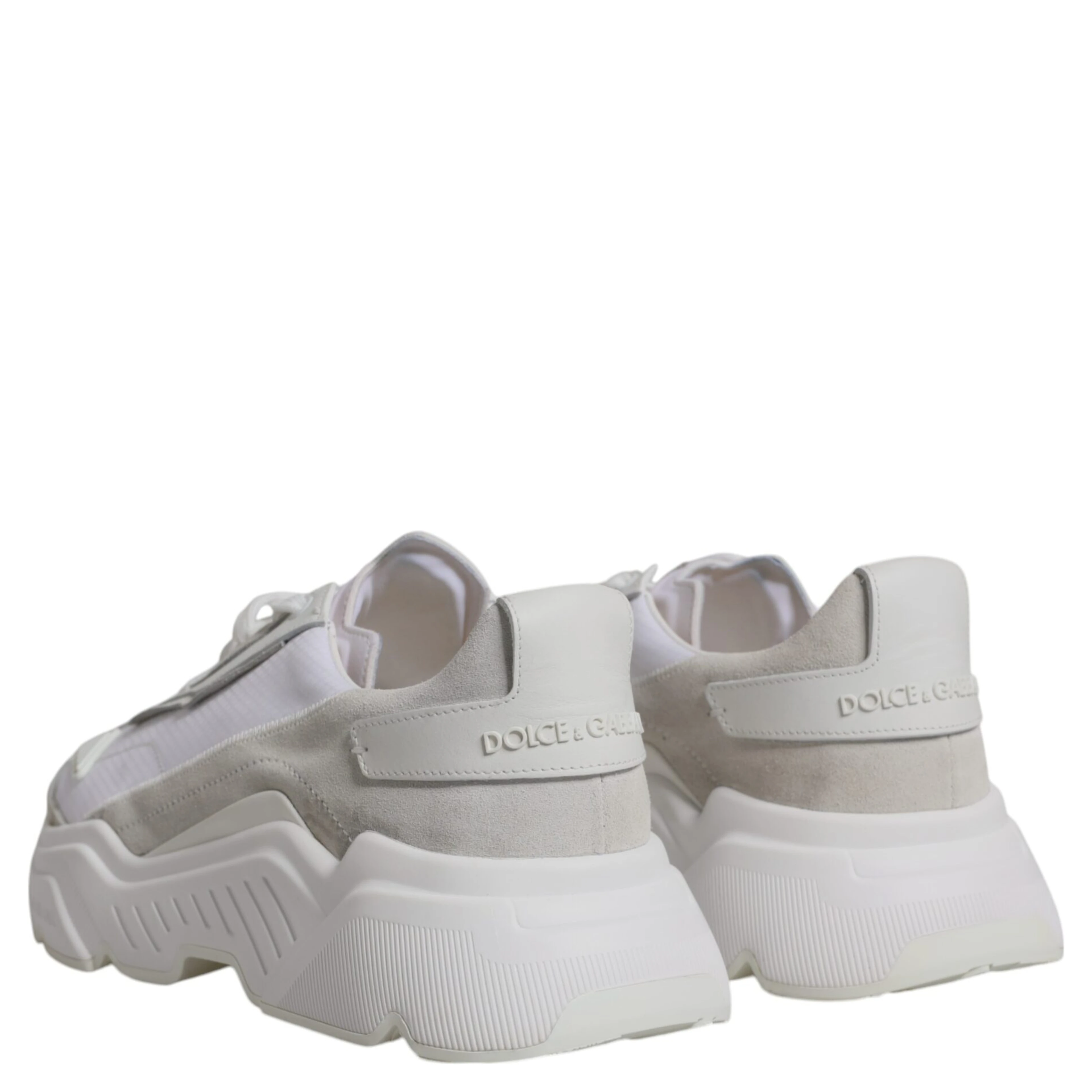 White Leather Daymaster Low Top Sneaker Shoes