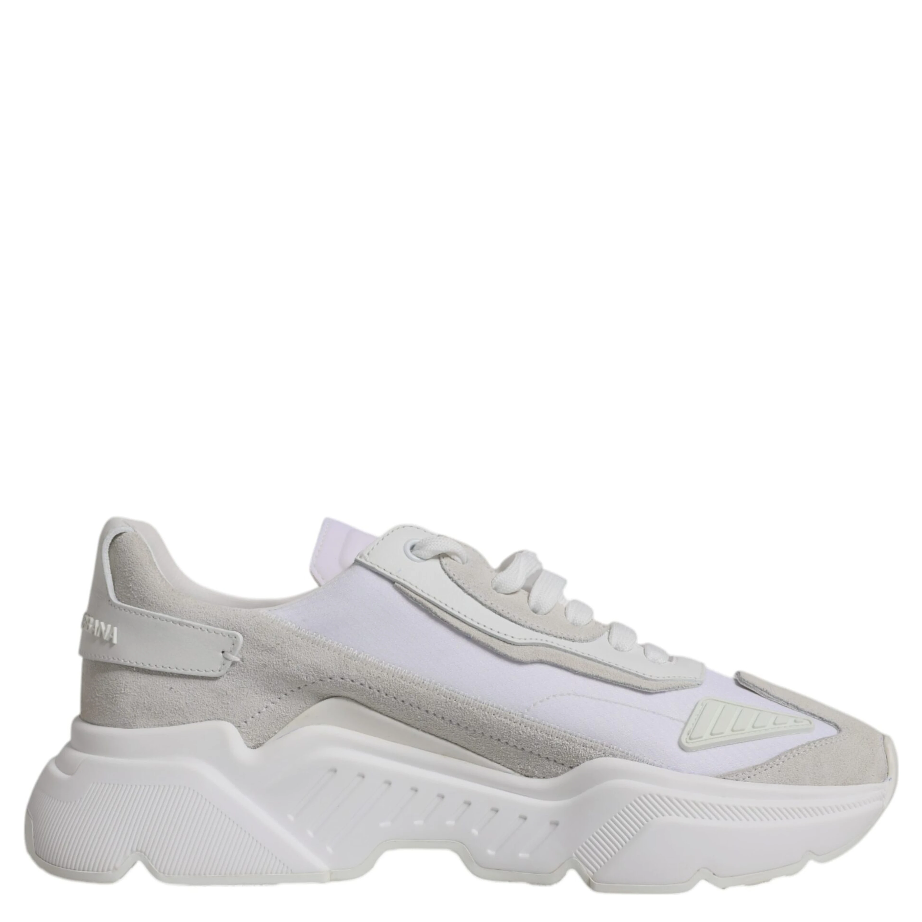 White Leather Daymaster Low Top Sneaker Shoes