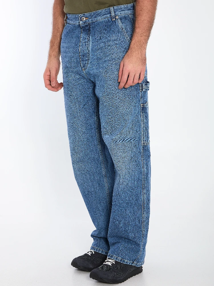 Vintage Indigo cargo jeans alternative