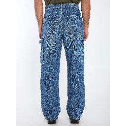 Vintage Indigo cargo jeans