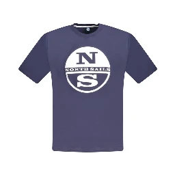 Blue Cotton T-Shirt