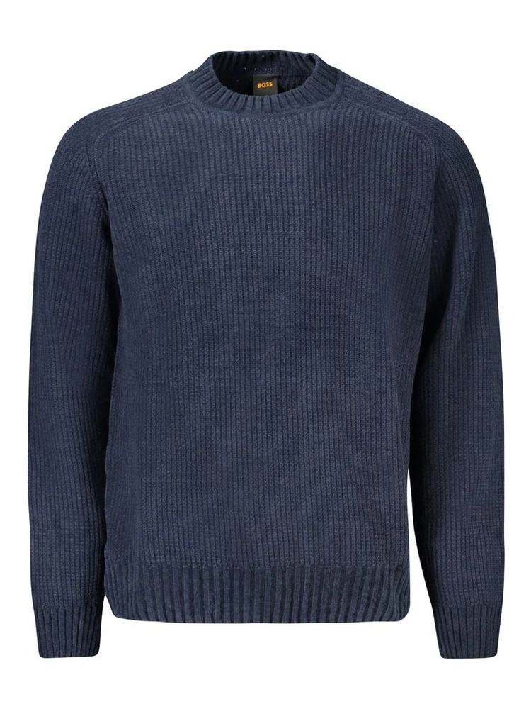 Blue Cotton Sweater