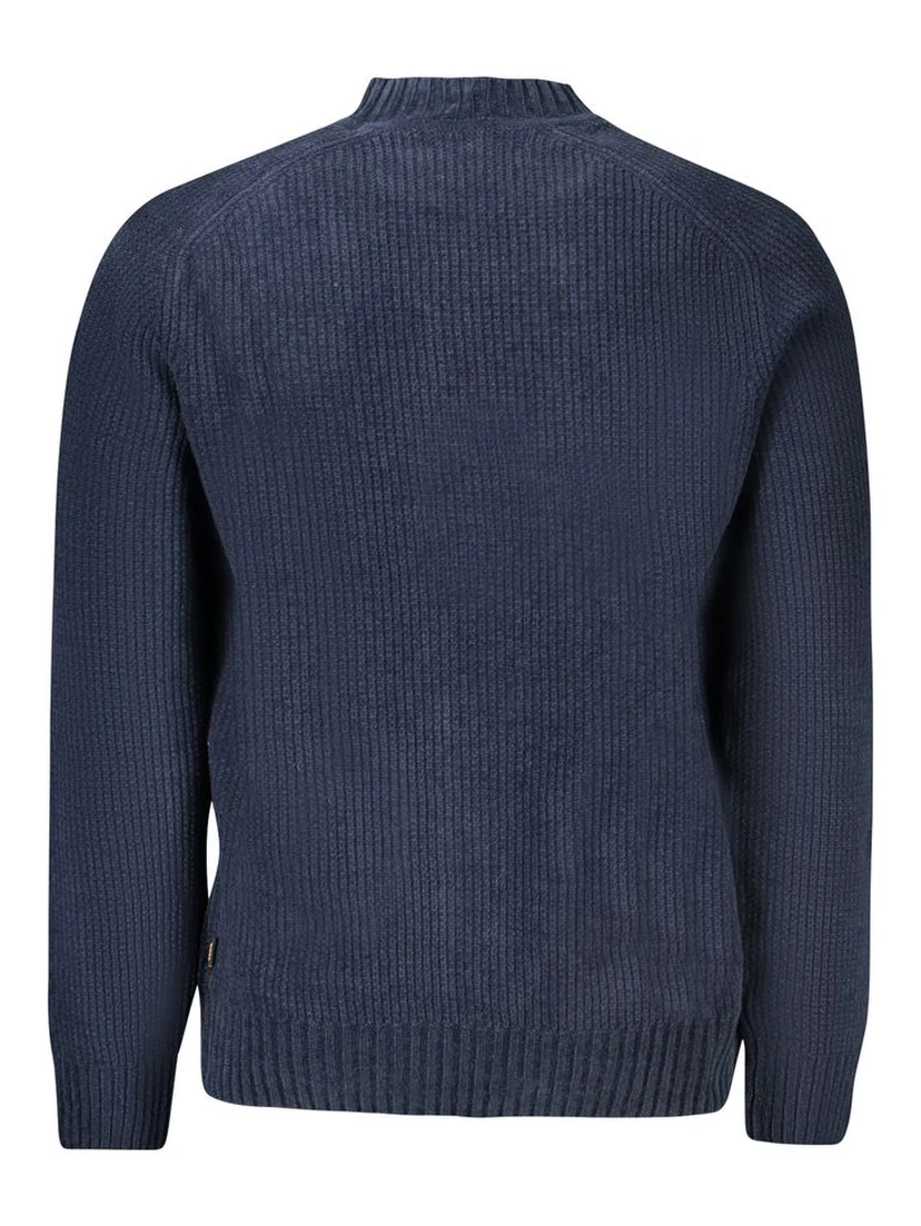 Blue Cotton Sweater