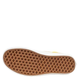 Yellow Fabric Low Top Sneakers