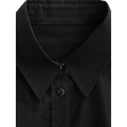 Long-sleeved button-down shirt