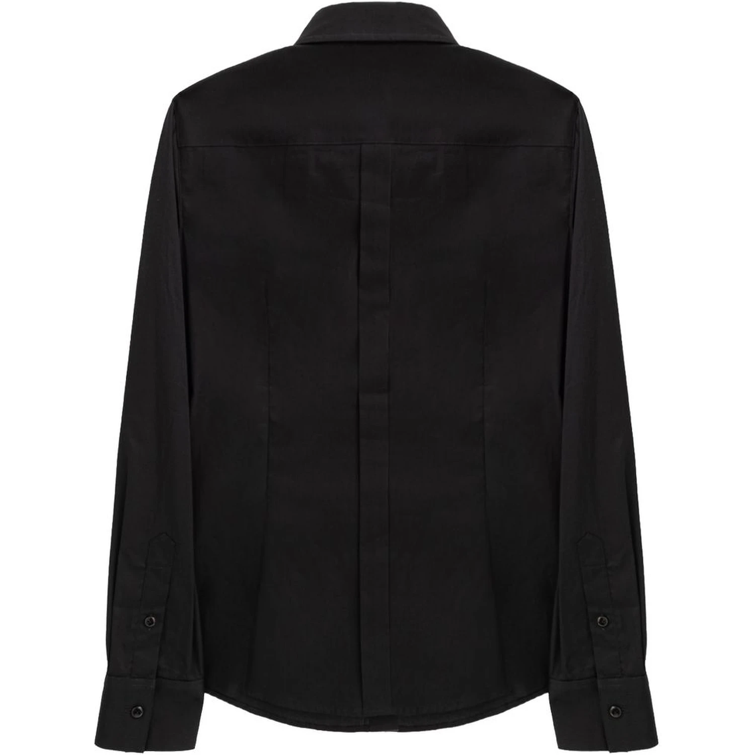 Long-sleeved button-down shirt