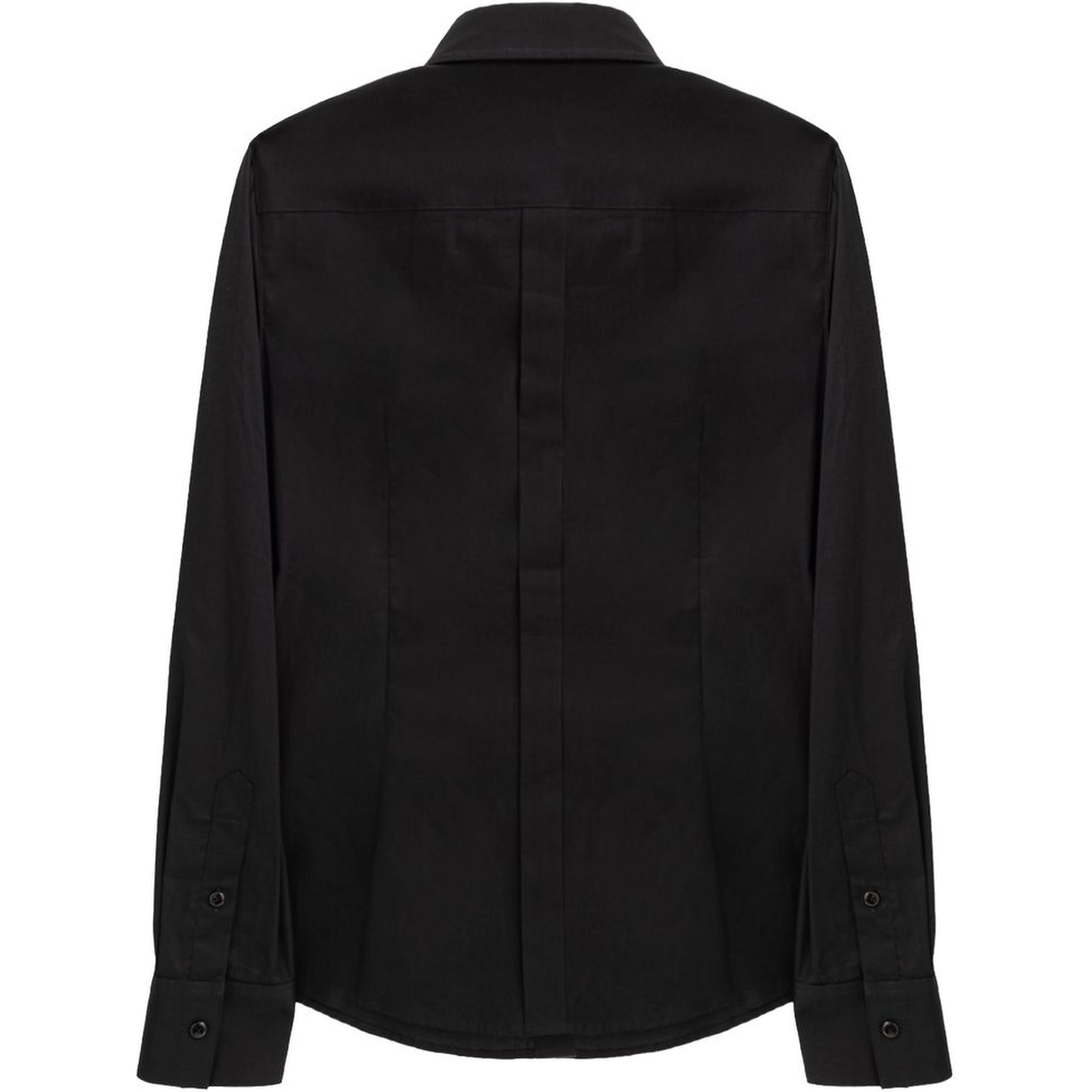 Long-sleeved button-down shirt