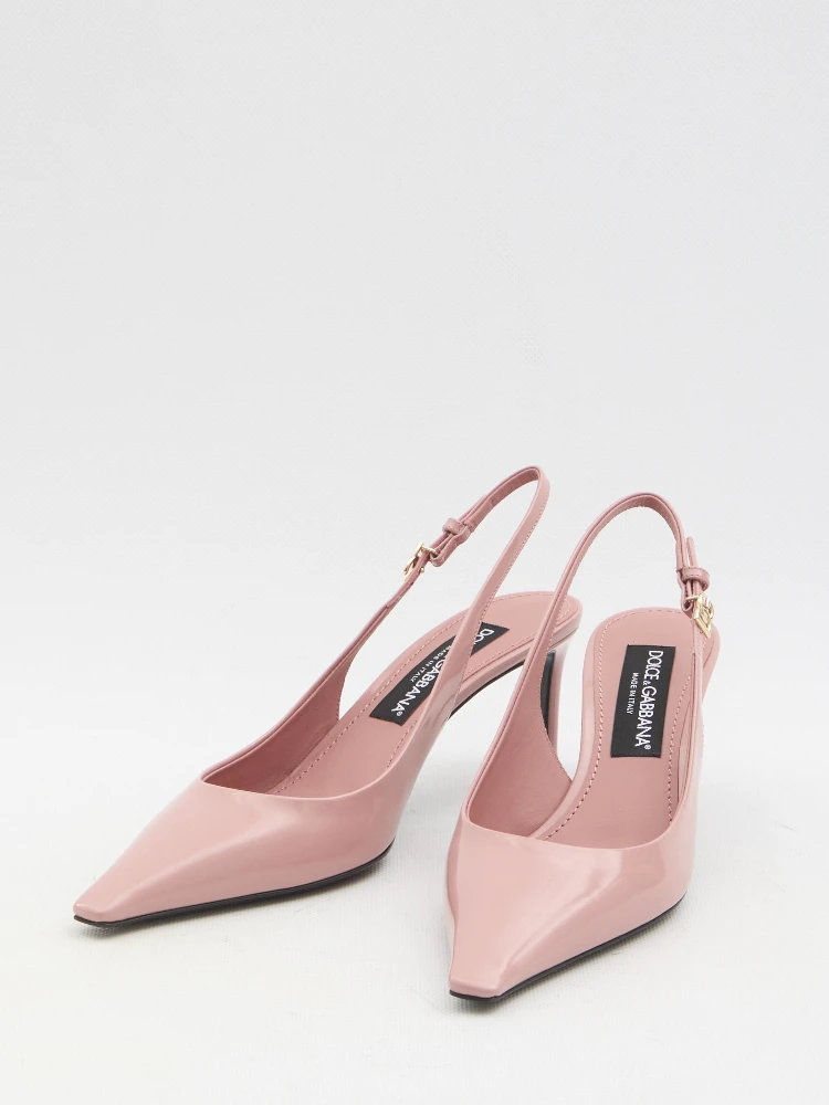 Pointed-toe slingback pumps alternative