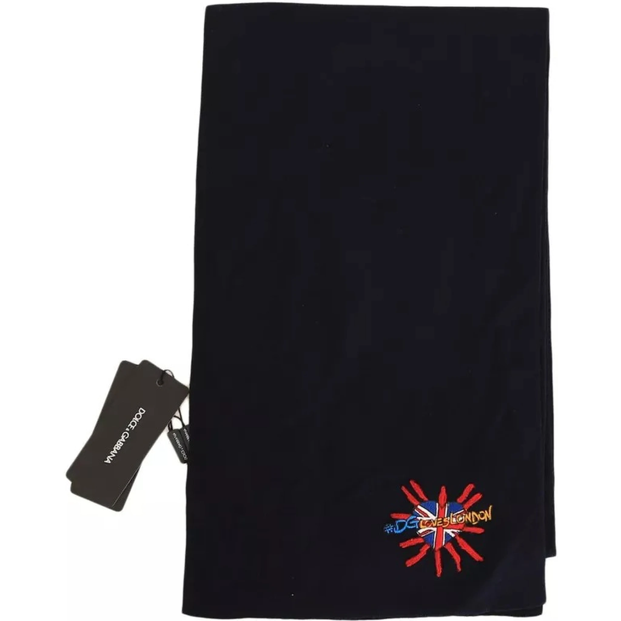 Blue Wool #DGLovesLondon Shawl Scarf