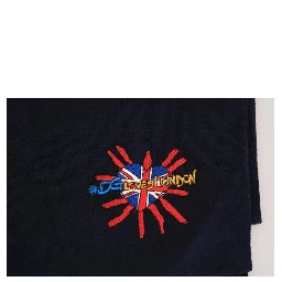 Blue Wool #DGLovesLondon Shawl Scarf