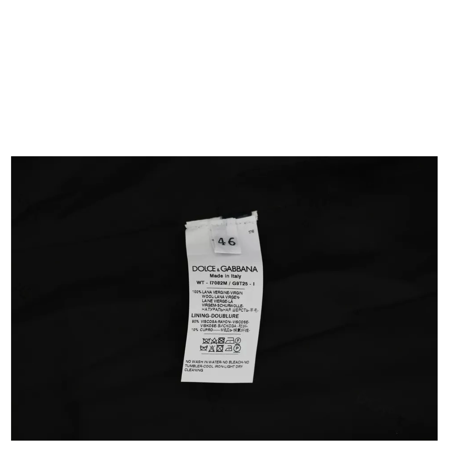 Black Wool Logo Waistcoat Vest