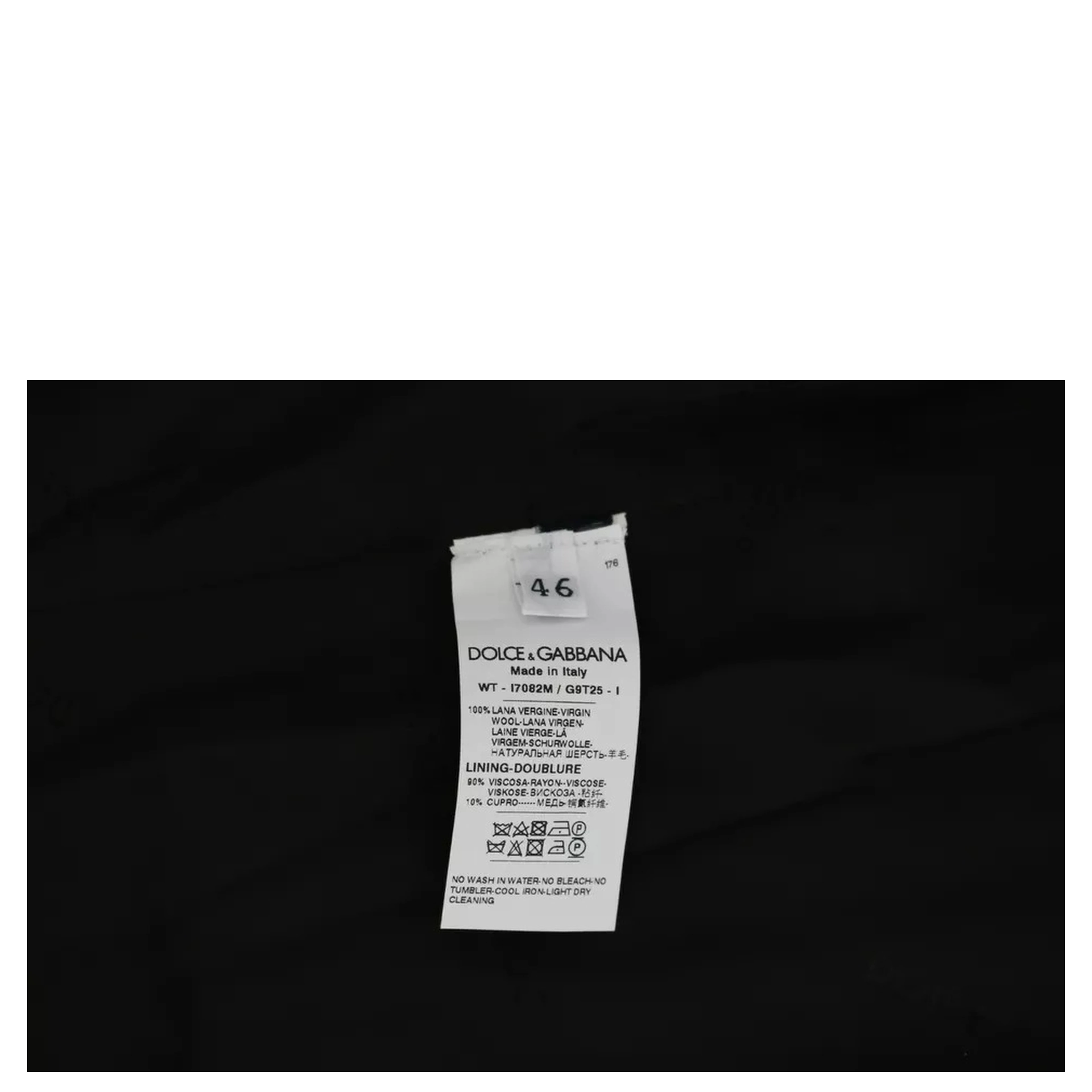 Black Wool Logo Waistcoat Vest