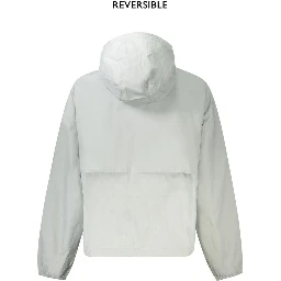 Gray Nylon Jackets & Coat