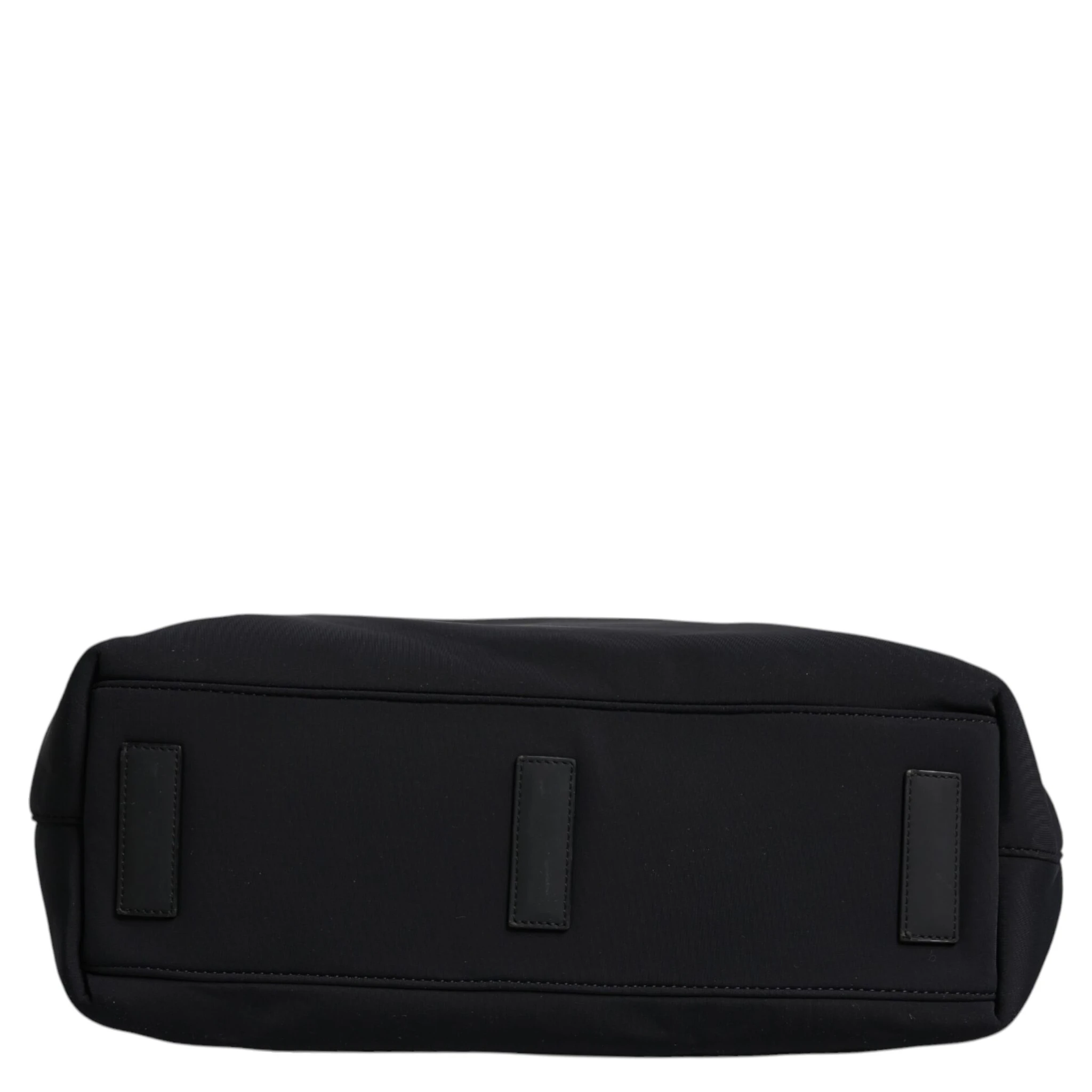 Black Canvas DG Logo Women Shopping Hand Tote Bag