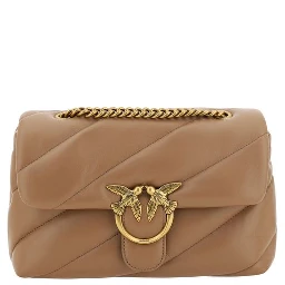 Brown Calf Leather Bos Taurus Shoulder Bag