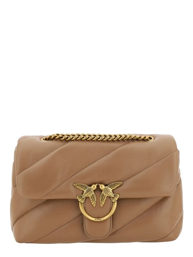 Brown Calf Leather Bos Taurus Shoulder Bag