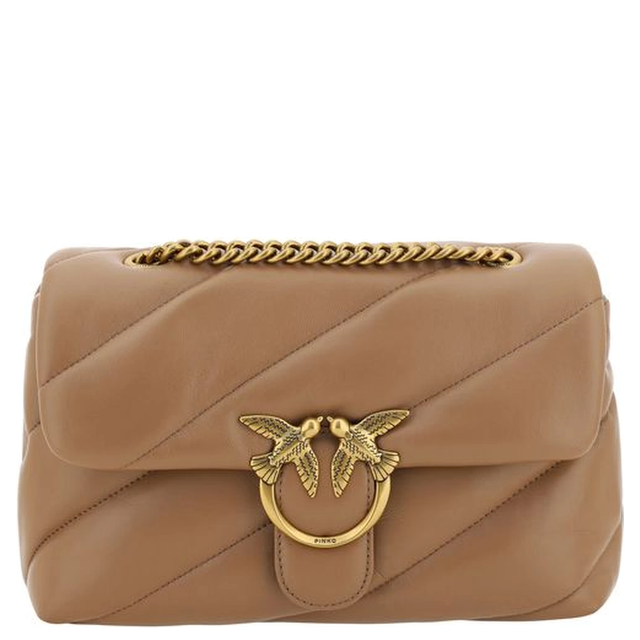 Brown Calf Leather Bos Taurus Shoulder Bag