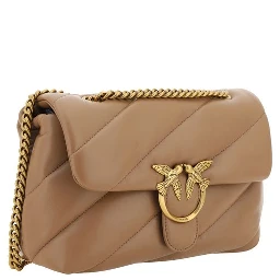 Brown Calf Leather Bos Taurus Shoulder Bag