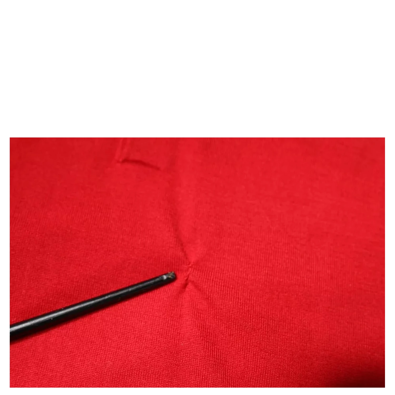 Red Cashmere Collared Pullover Sweater