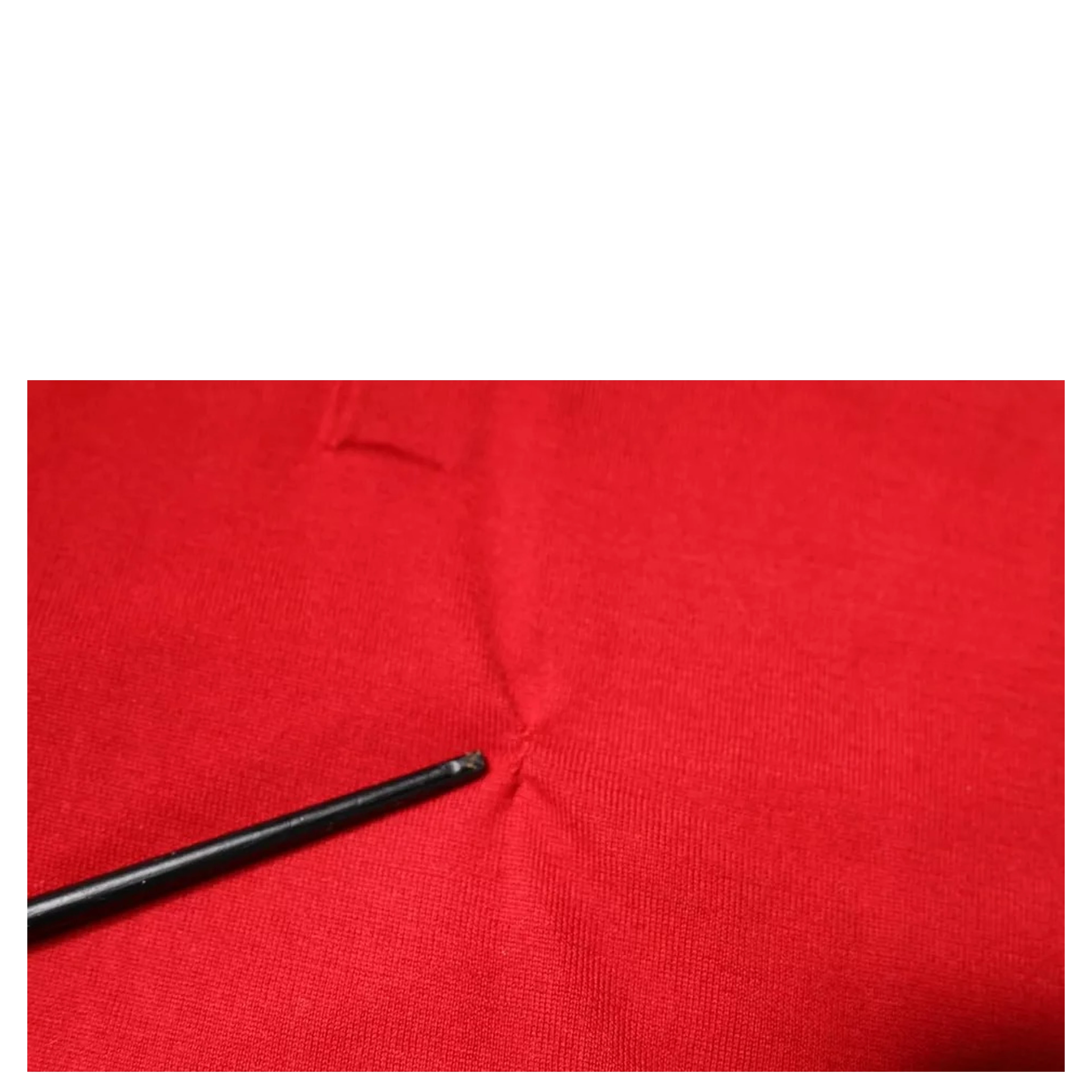 Red Cashmere Collared Pullover Sweater