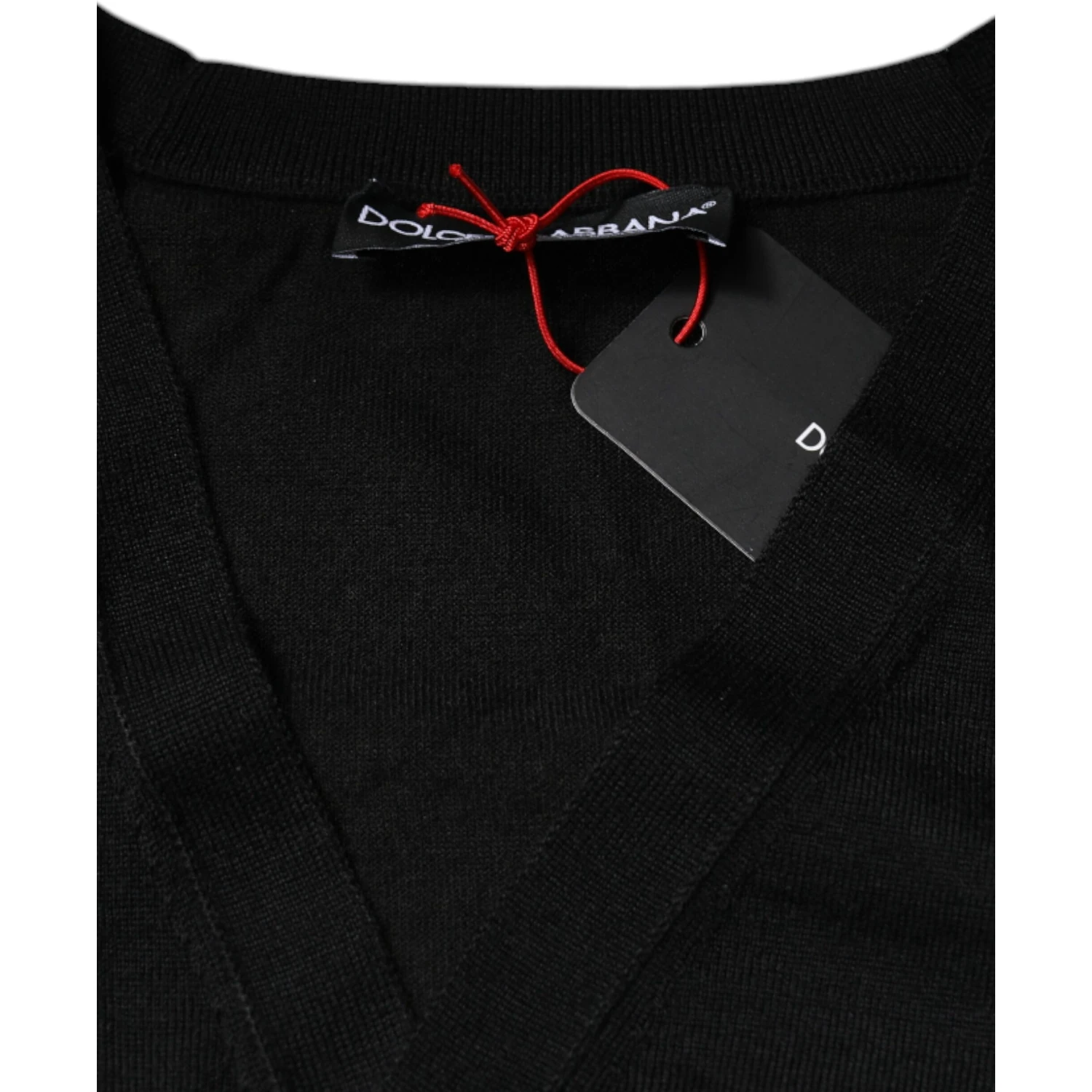 Black Cashmere Button Down Cardigan Sweater