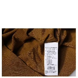 Brown Cashmere Turtleneck Pullover Sweater