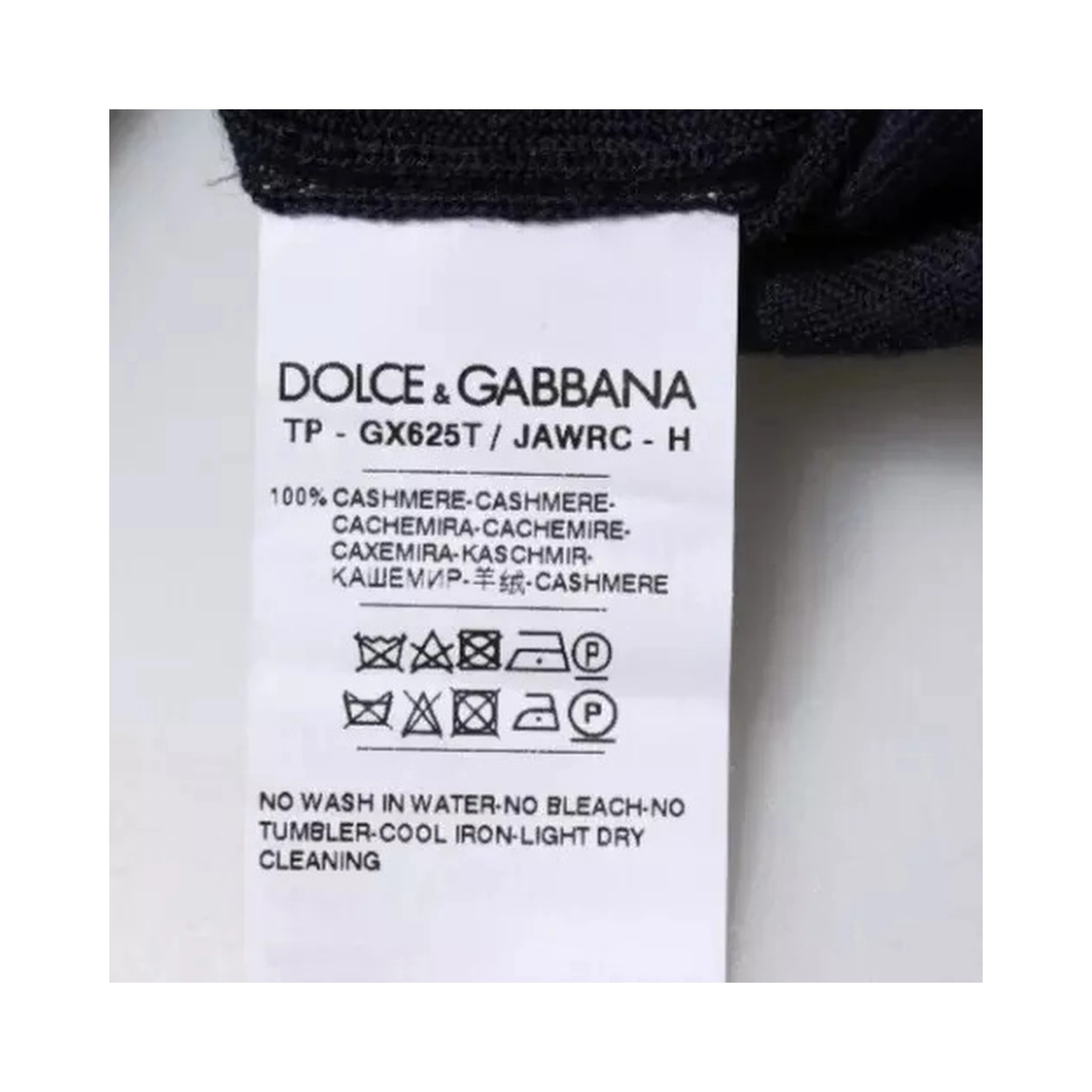 Blue Cashmere Turtleneck Pullover Sweater