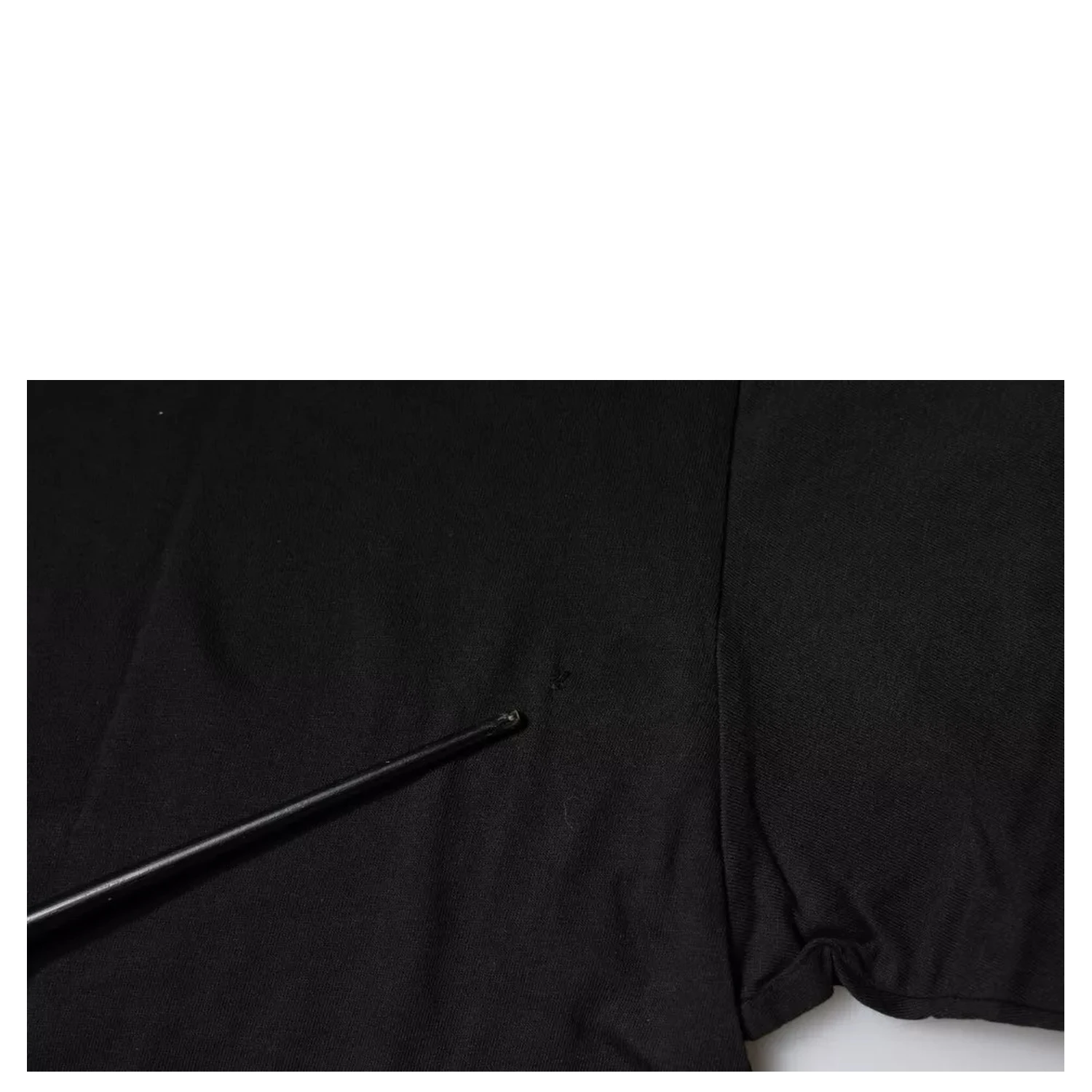 Black Logo Print Cotton Short Sleeve T-shirt