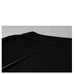 Black Logo Print Cotton Short Sleeve T-shirt