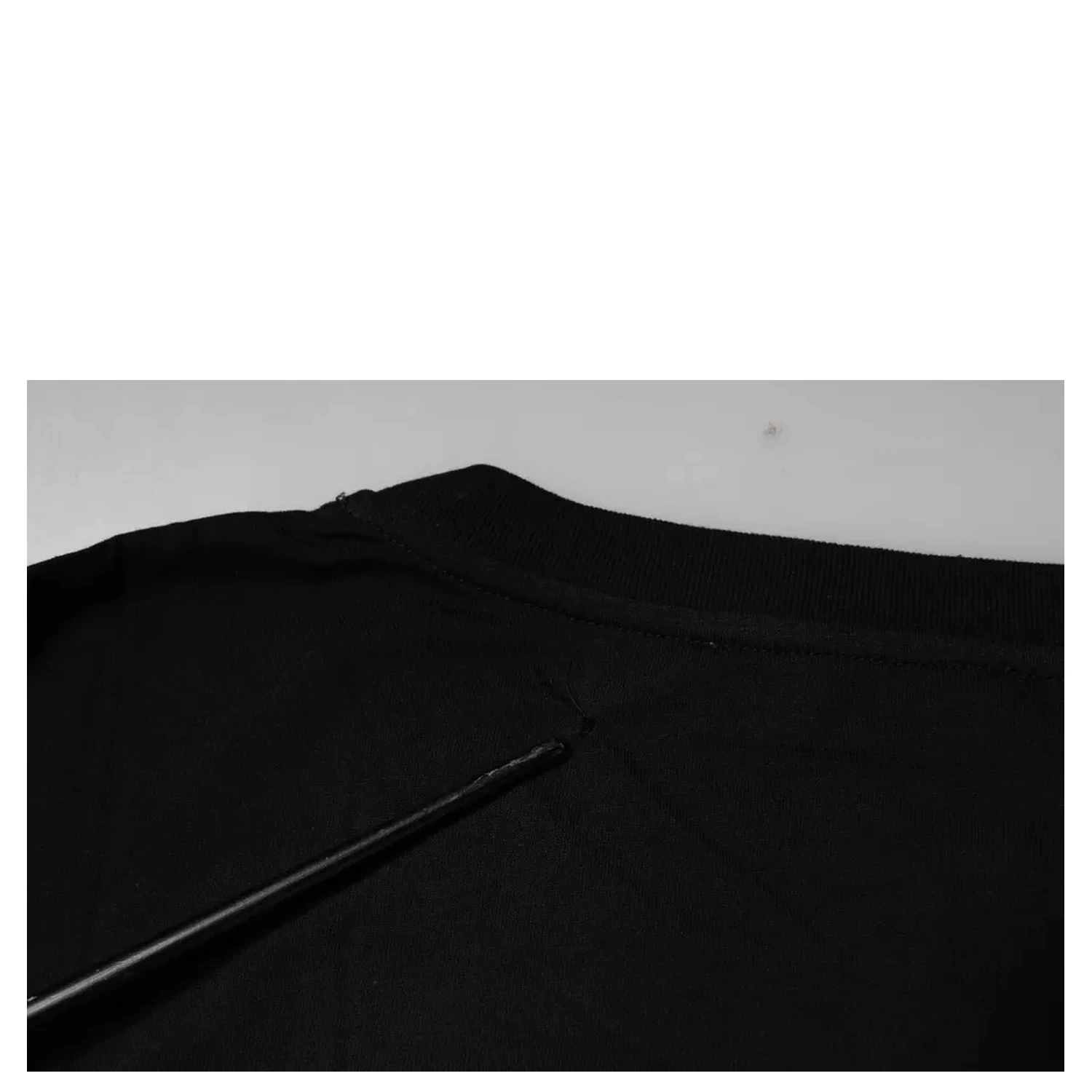 Black Logo Print Cotton Short Sleeve T-shirt