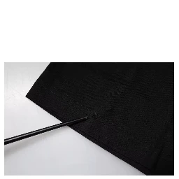 Black Logo Print Cotton Short Sleeves T-shirt