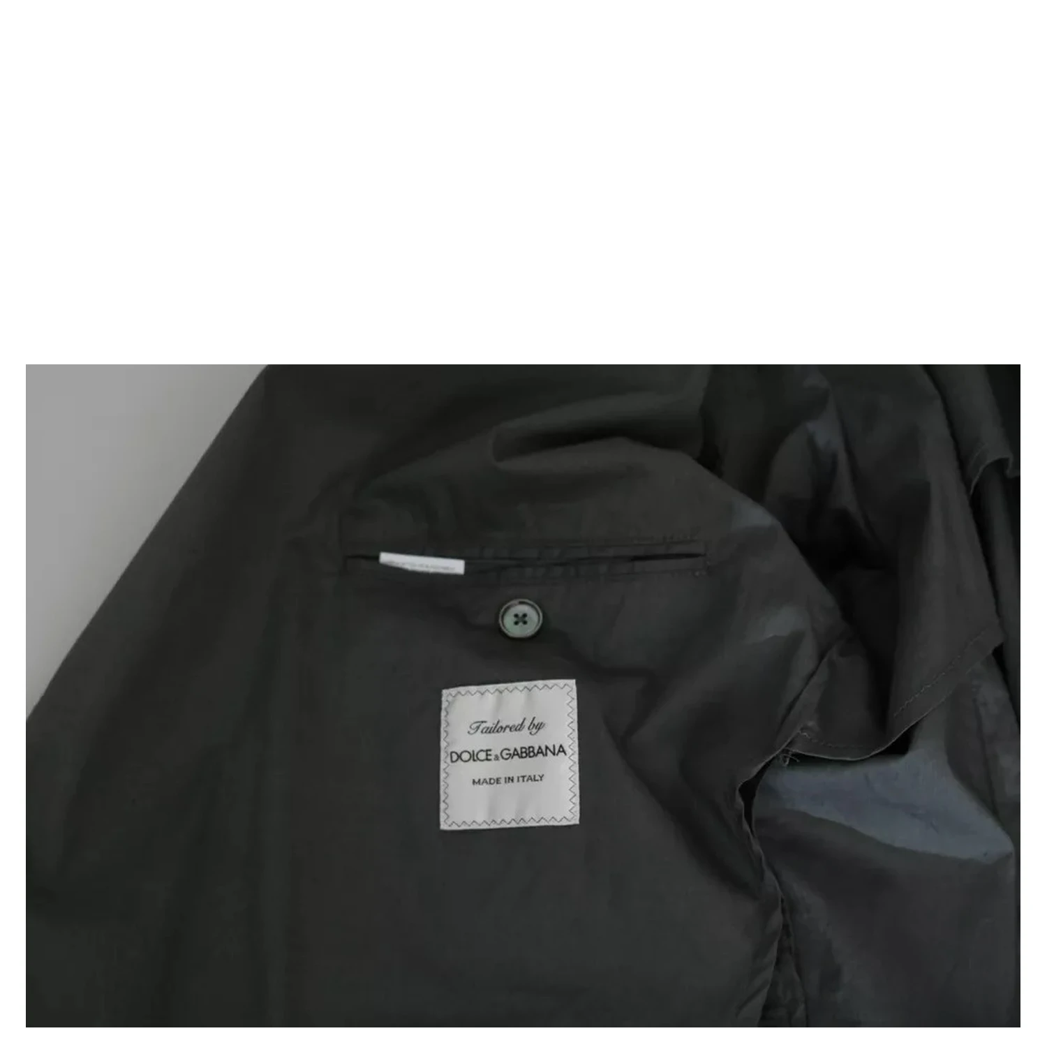 Gray Cotton Single Breasted Formal Blazer