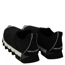 Black Shark Neoprene Stretch Sneakers Shoes