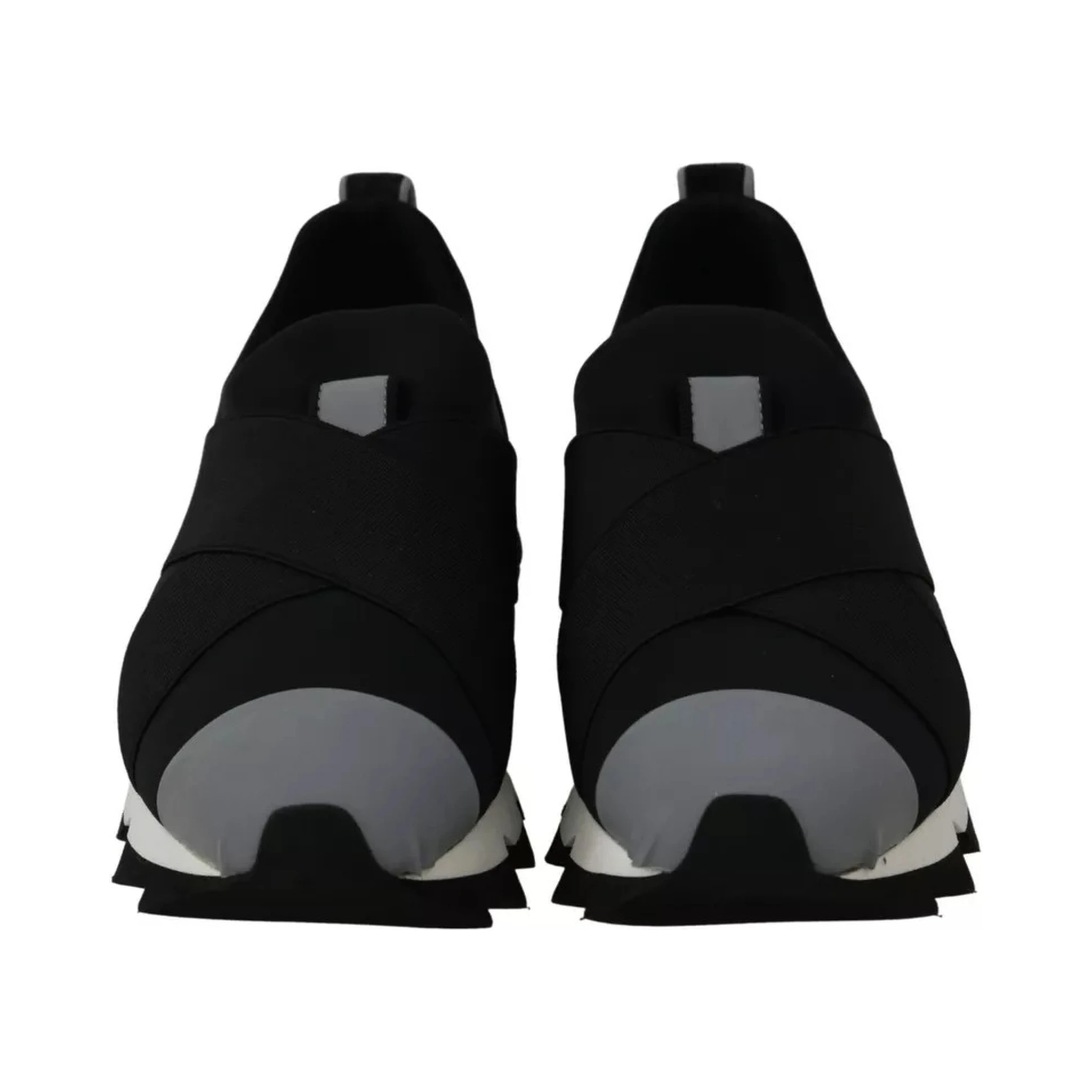 Black Shark Neoprene Stretch Sneakers Shoes