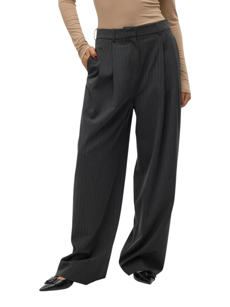Gray Polyester Casual Pants alternative