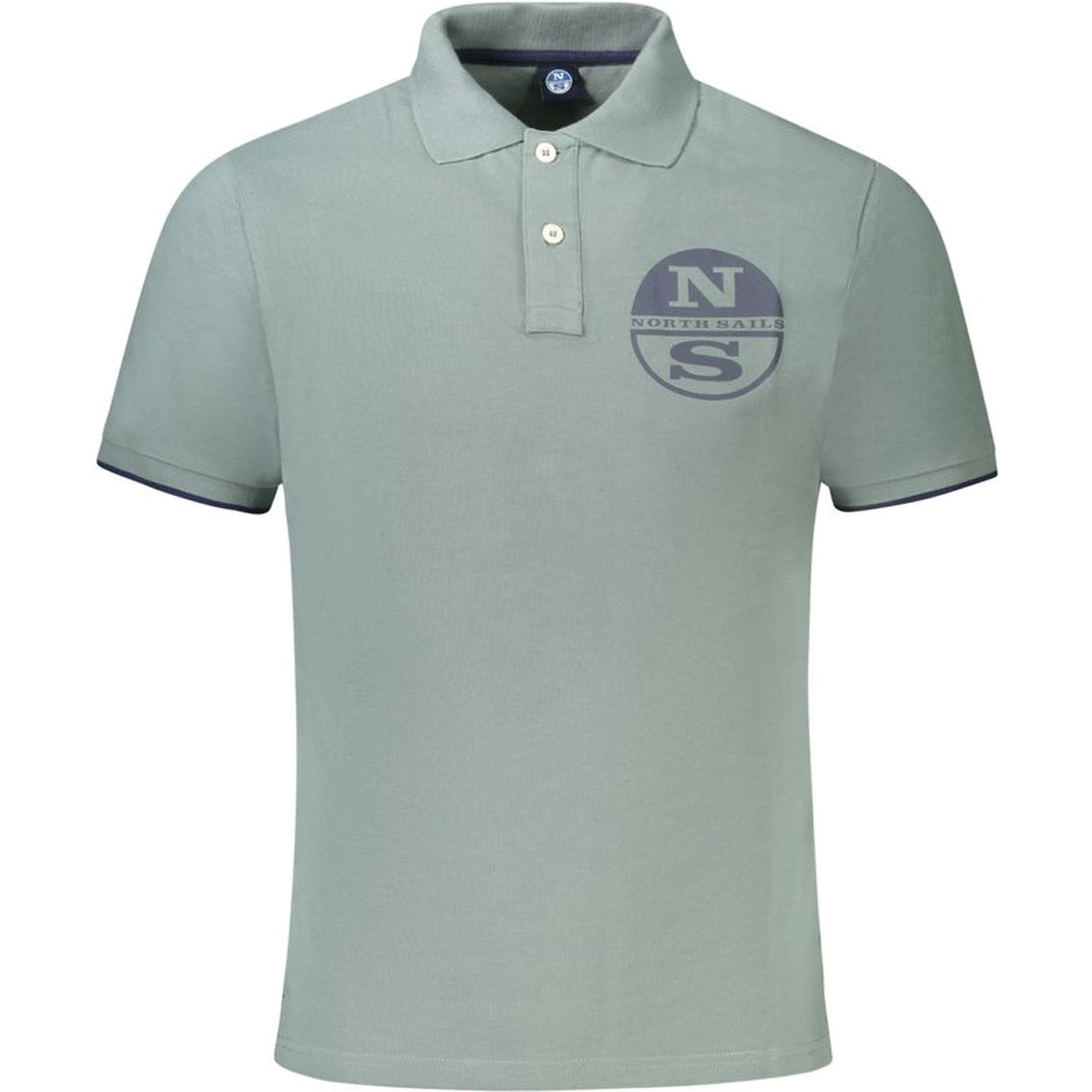 Green Cotton Polo Shirt