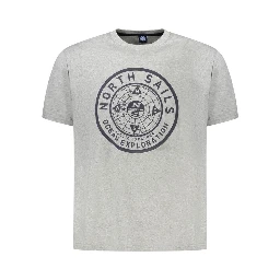 Gray Cotton T-Shirt
