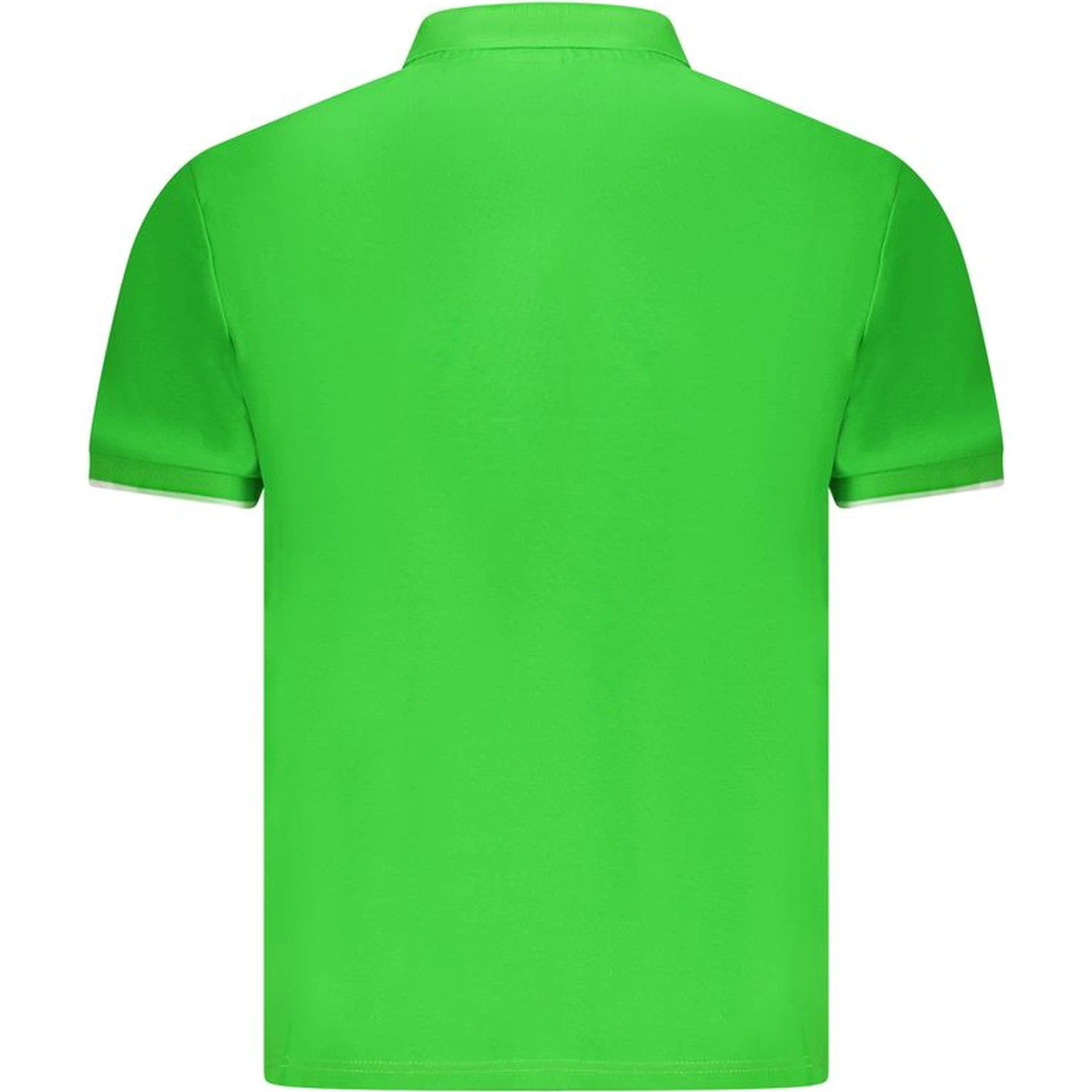 Green Cotton Polo Shirt