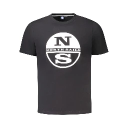 Black Cotton T-Shirt