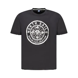 Black Cotton T-Shirt