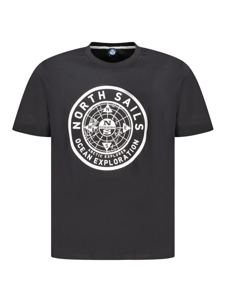 Black Cotton T-Shirt