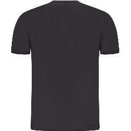 Black Cotton T-Shirt